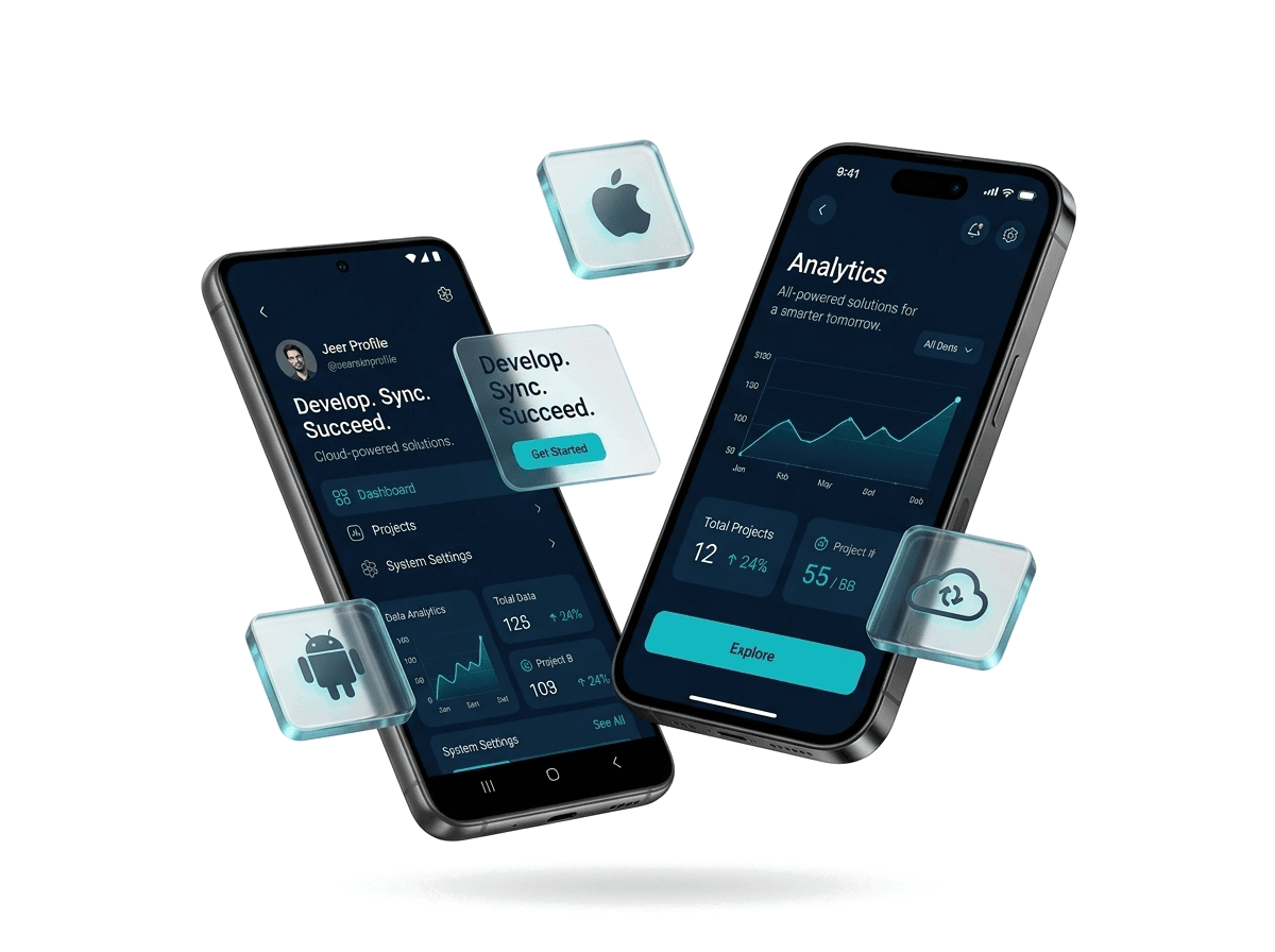 iOS and Android mobile app development